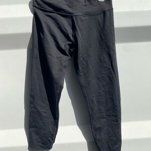 Calvin Klein Black Leggings Comfortable Athleisure